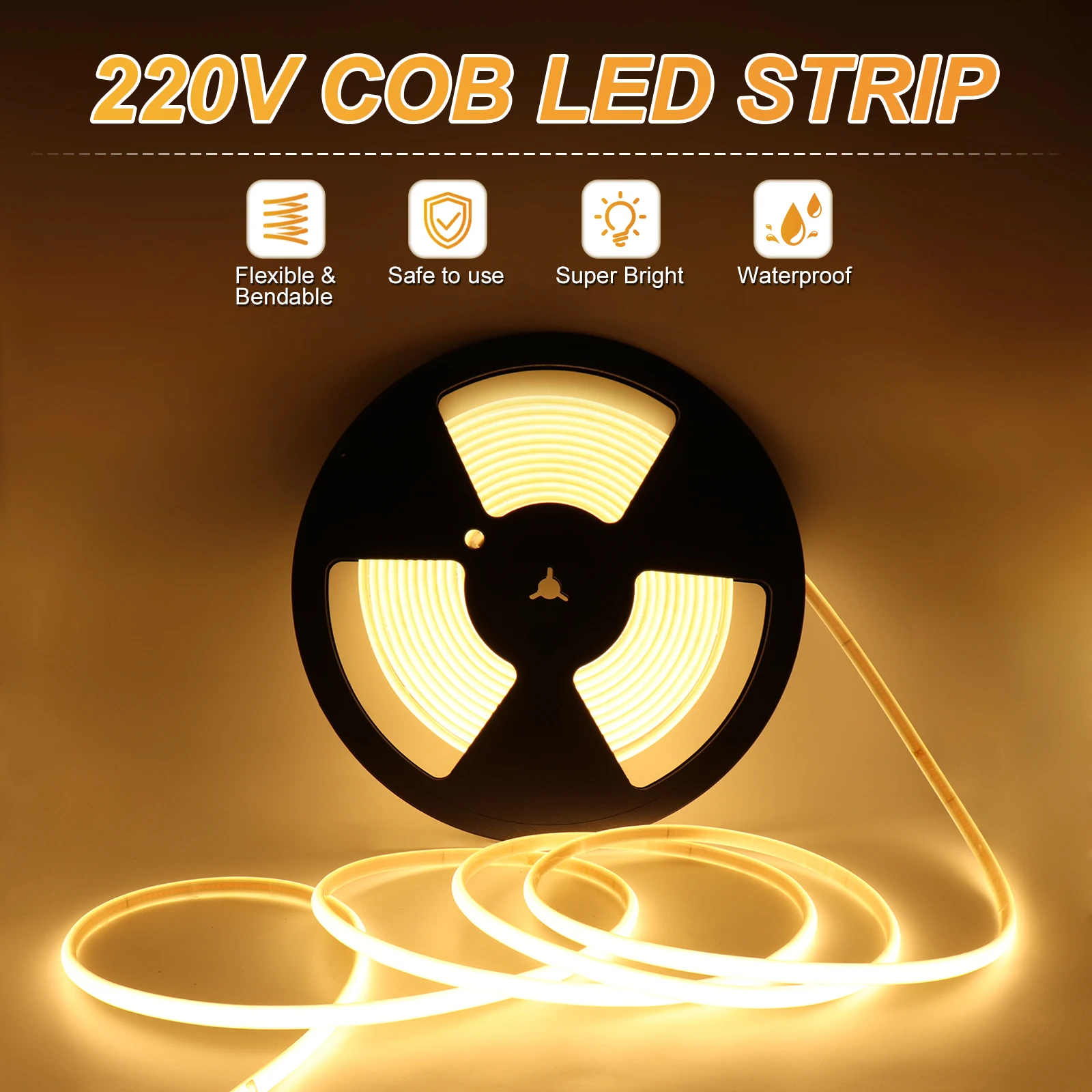 10M 220V Ac Cob Led…