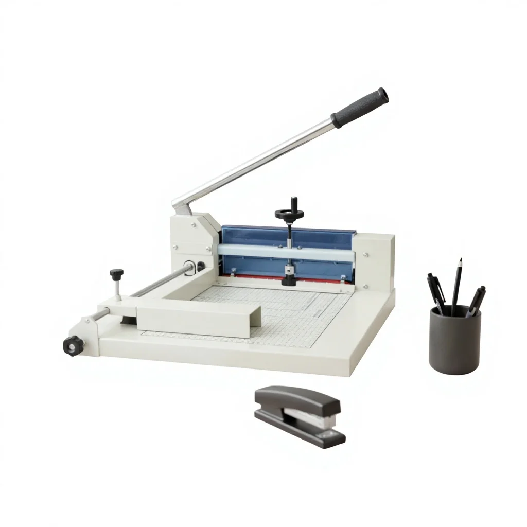 A4 Heavy Duty Manual Guillotine Paper Cutter Metal Base Office Document Paper Trimmer