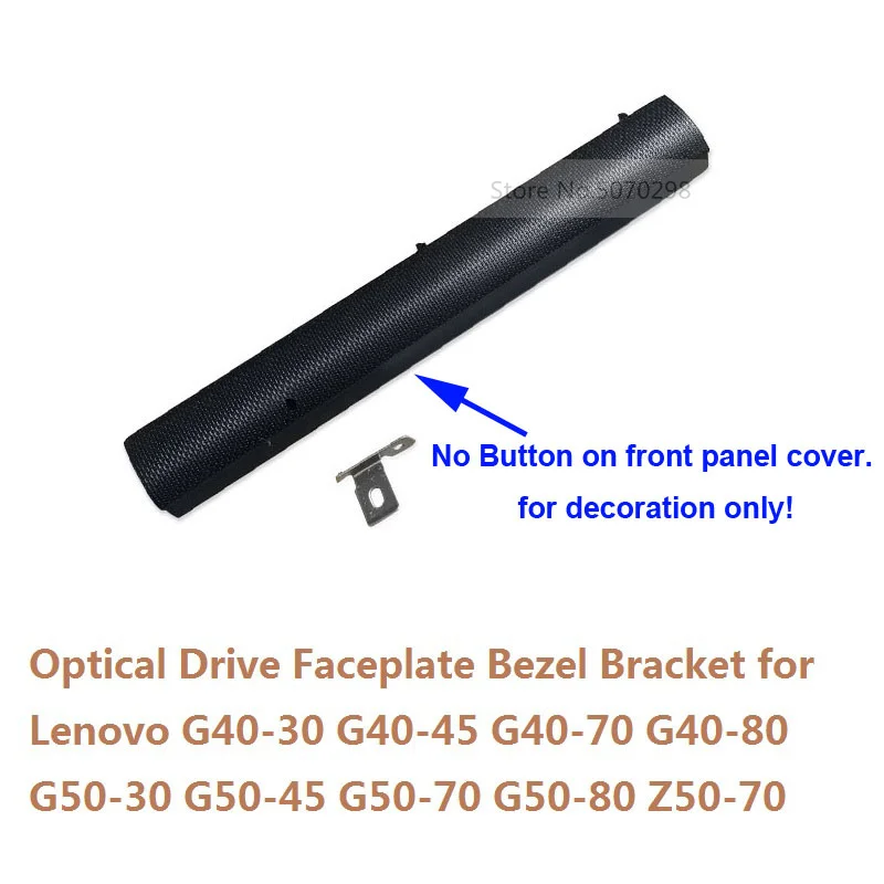 Cubierta frontal biselada, placa frontal 2nd 3,0 2,5 ", disco duro HDD SSD, Caddy óptico para Lenovo, G50-30, G50-45, G50-70, G50-75