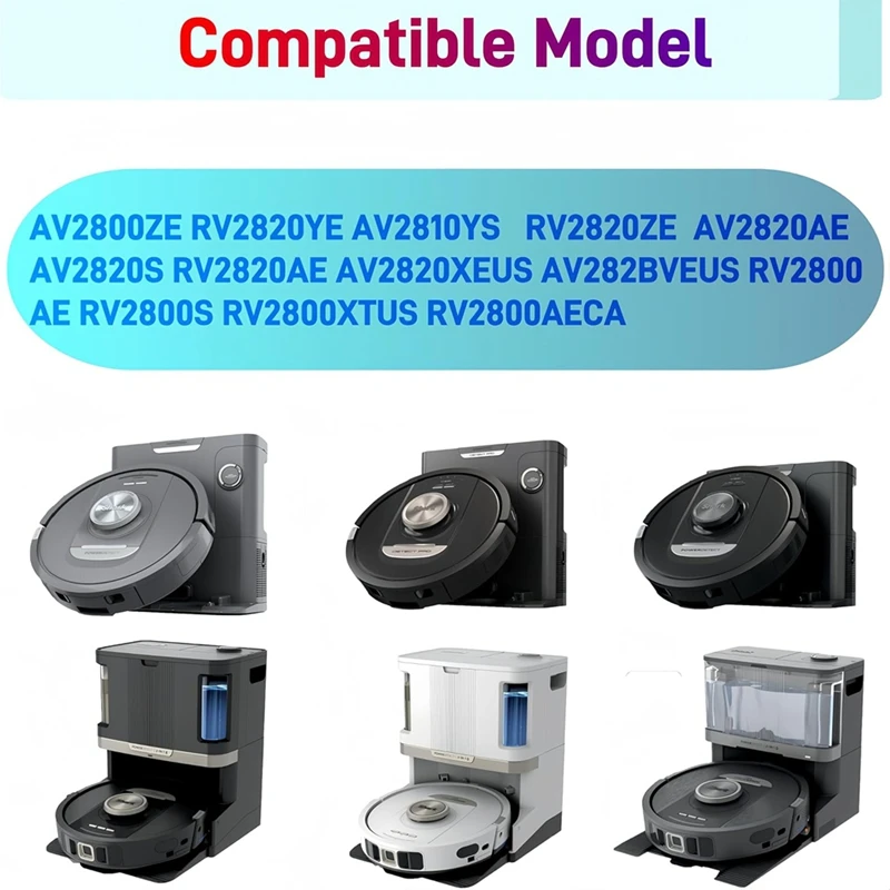 ABBN-accesorios de repuesto para Shark AV2800ZE RV2820YE AV2810YS RV2820ZE, filtros de cepillo para aspiradora, filtro de espuma