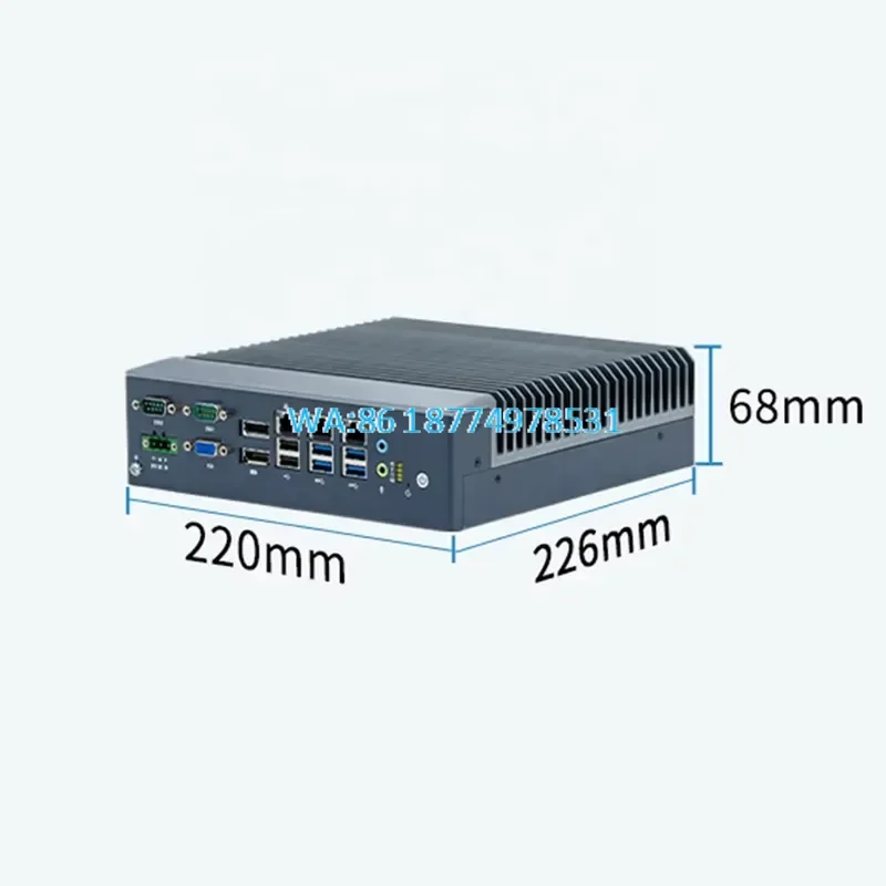 Wmwmnu for Industrial Edge Embedded Computer Mini PC I5-9400 6USB 3LAN Rugged Harsh Environment Windows 10