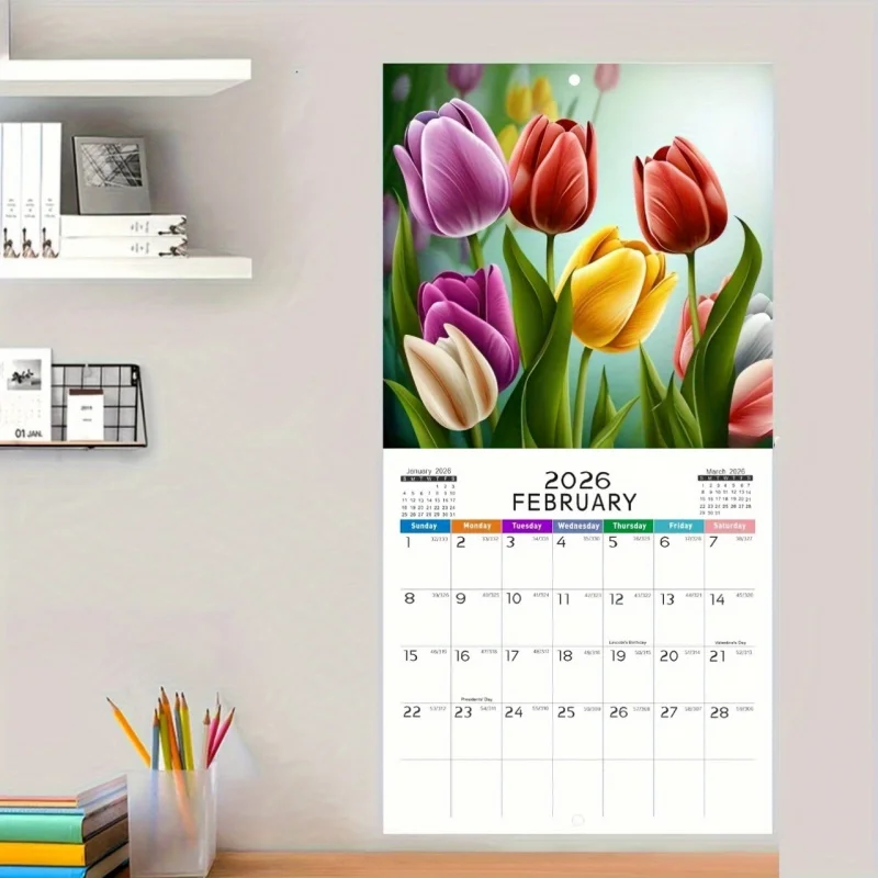 January–December 2026 Monthly Calendar: Watercolor Birdsong Crafted for nature enthusiasts who cherish floral scents and birdson