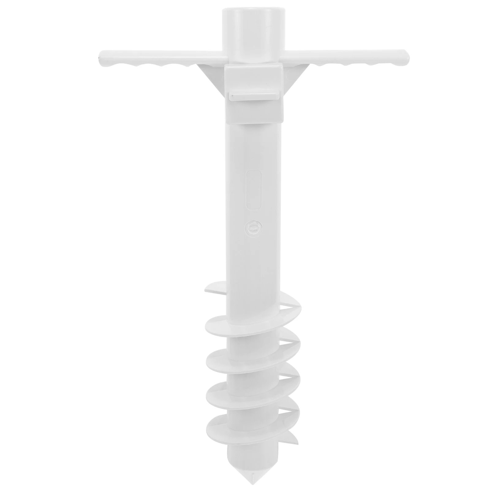 

1pc Plastic Beach Umbrella Stand Sand Anchor Resistant Easy Install Stable Handle Deep Sand Fixation Outdoor