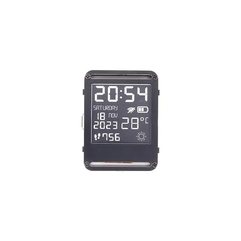 V2.0 ESP32 Watch WIFI Bluetooth-Compatible Programmable Watch E-Paper Watch V2.0 E-INK WATCH BASED on ESP32