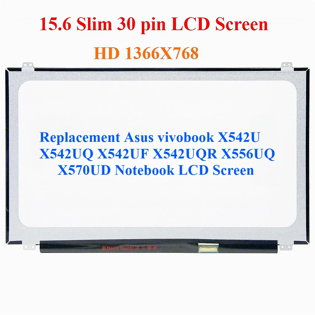 

Для Asus vivobook X542U X542UQ X542UF X542UQR X556UQ X570UD ЖК-экран для ноутбука