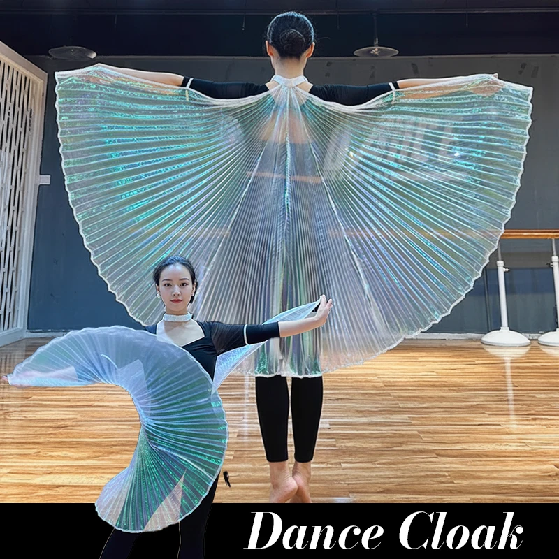 

Костюм для танца живота: Прозрачные крылья-накидка на шею для выступлений, карнавалов и Хэллоуина