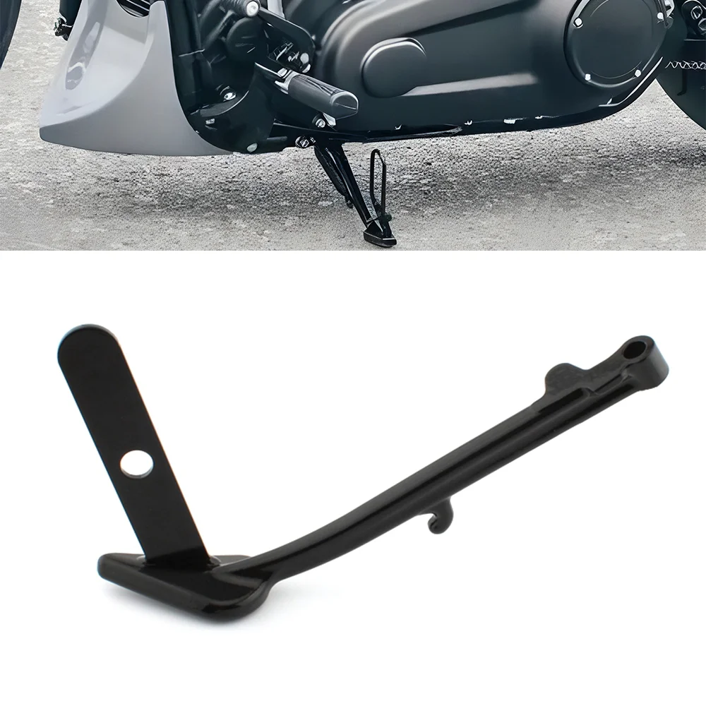 

Для Harley Davidson Softail Heritage Classic Street Bob Стальная подставка, боковая подставка для ног, боковая подставка, длина в наличии 0510-0522