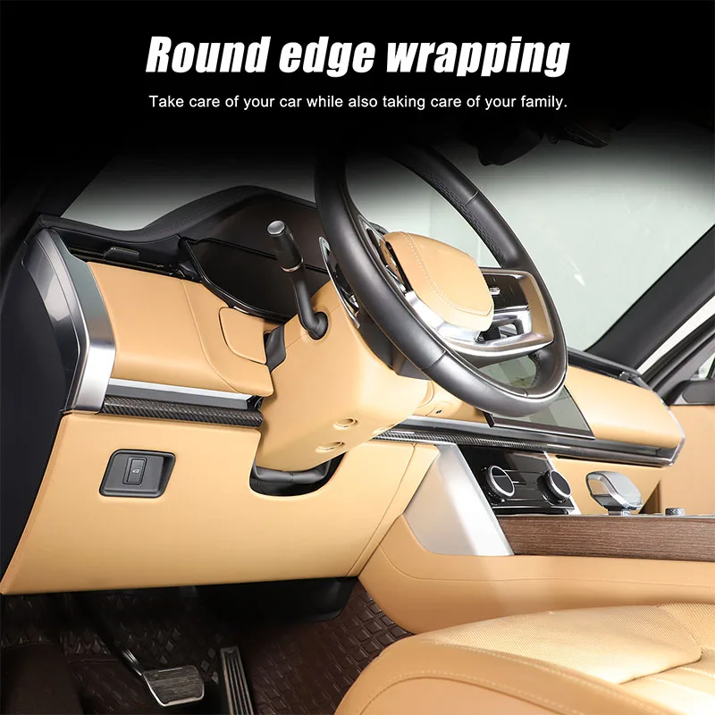 For Range Rover Vogue L460 2023+ Real Carbon Fiber Car Hollow Instrument Panel Decorative Cover Interior Accessories LHD