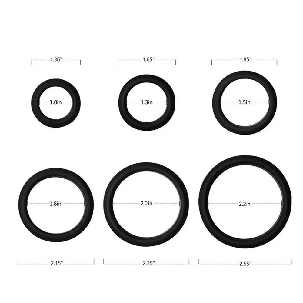 Silicone Penis Ring Foreskin Correction for Men Delay Ejaculation Cock Ring Erection Ring Sex Toys for Men Sex Products