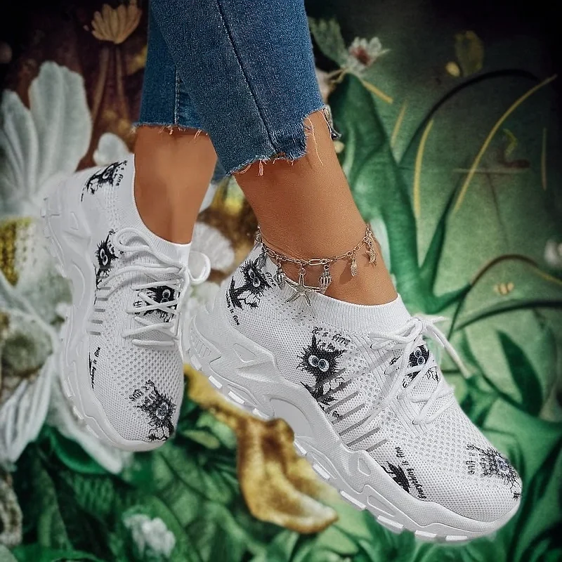 

Женские спортивные туфли для отдыха 2025 года, трансграничная доставка для папы на плоском каблуке