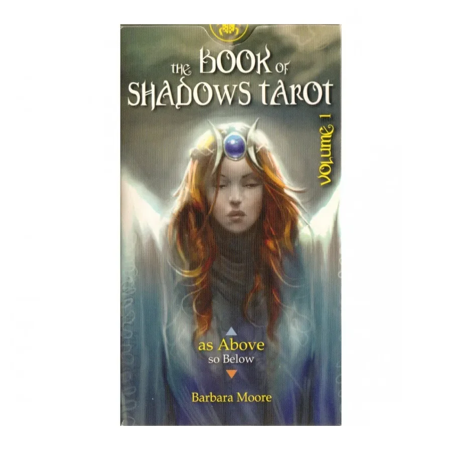 

Book of Shadows Tarot Cards 78PCS English Version Oracle Cards for Divination Fate Beginners Tarot Deck Board Game for Adult