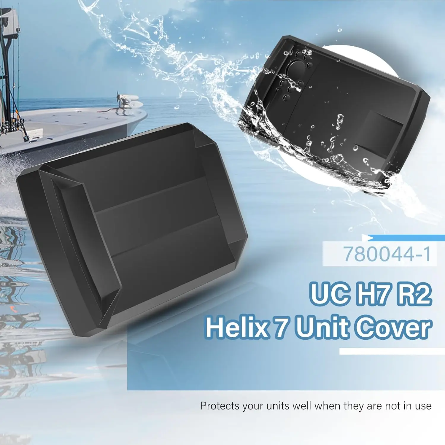 MX 780044 -1 UC H7 R2 Helix 7 Unidade Capa de Silicone Substituir para Humminbird Compatível com Helix 7 Series Produtos Todos os Modelos