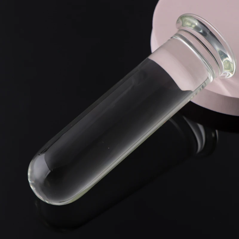 4 Sizes Large Crystal Butt Plug Adult Games Pyrex Glass Anal Dildo Bead Adult Sex Toys for Women Men Vagina/Anus Masturbator 18+