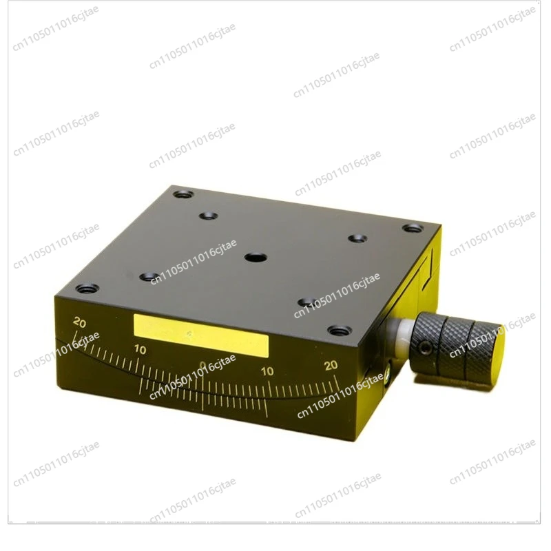 X-axis Angle Tilt Slide, Manual Curvature, Platform Fine-tuning, Positive and Negative Adjustment, 10° Goniometer GFG60/GFG40