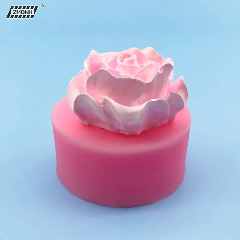 

[H]3D Beautiful Roses Silicone Mold DIY Chocolate Cake Decorating Tools Fondant Wedding Cake Decoration Flowers Soap Mold