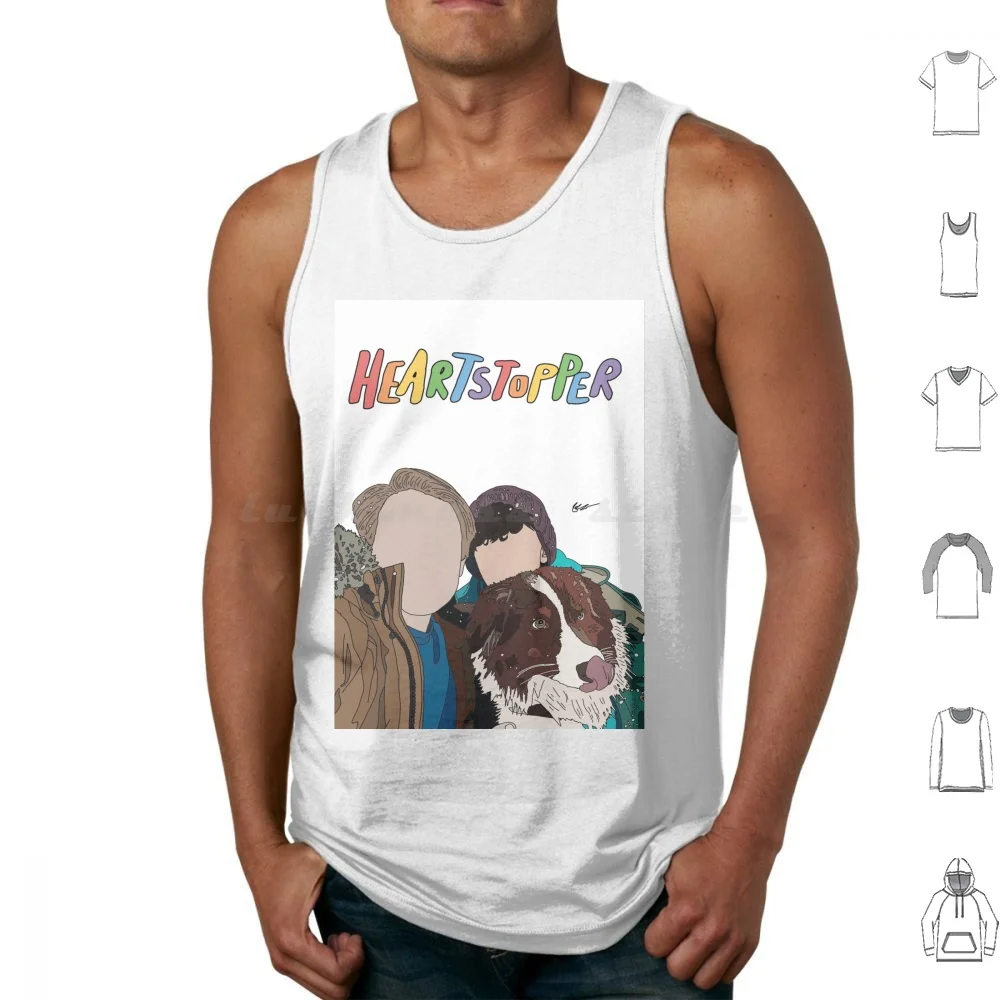 Nick And Charlie In The Snow Tank Tops Print Cotton Tv Alice Oseman Nick And Charlie Nellie Nick Nelson Charlie Spring Kit