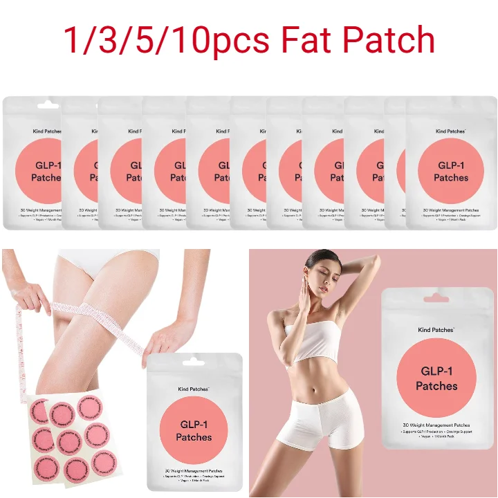 1/3/5/10 bag Slimming Patch Fast Burning Fat&Lose Weight Products Natural Herbs Navel Sticker Body Detox Shaping Patches