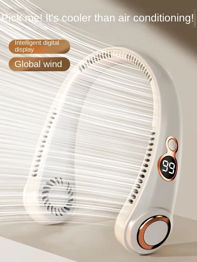 Petit ventilateur de cou portable, procureur