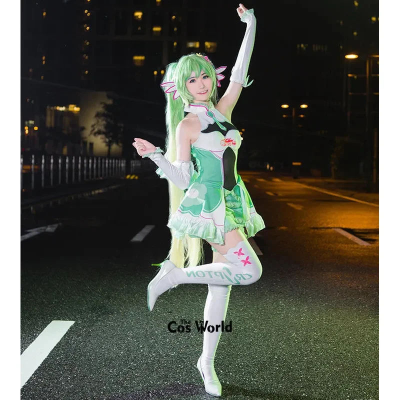 2017 Miku سباق البدلة اللباس الزي الرسمي أزياء أنيمي تأثيري #6