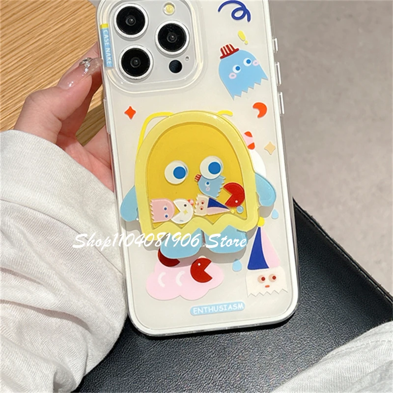 Coreano Carino Shake Cartoon Grip Tok Griptok Staffa per IPhone 16 15 13 Accessori per telefoni Samsung Supporto Anello di supporto Supporto Regalo