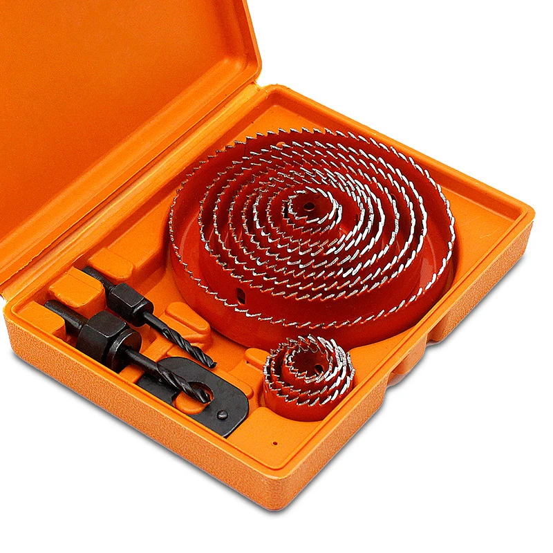 5-13Pcs Gatzaag Snijden Set Gat Opener Kit Boren Tool Hout Metaal Cutter 19-127Mm opspandoorns Zagen Core Boren Houtbewerking