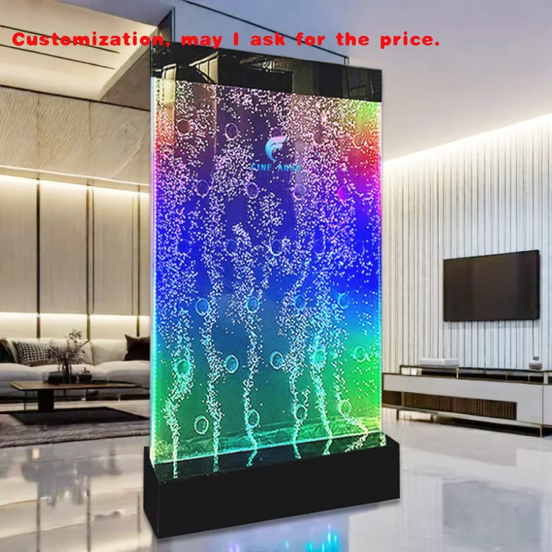 

Изготовленные на заказ многофункциональные акриловые экраны и перегородки для комнат, перегородки для использования в помещении, перегородка с пузырьковой панелью, принимаем индивидуальный выход