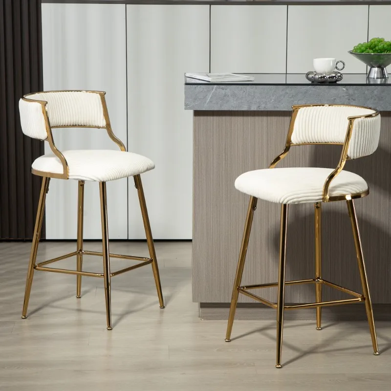 Setof 2White Velvet…