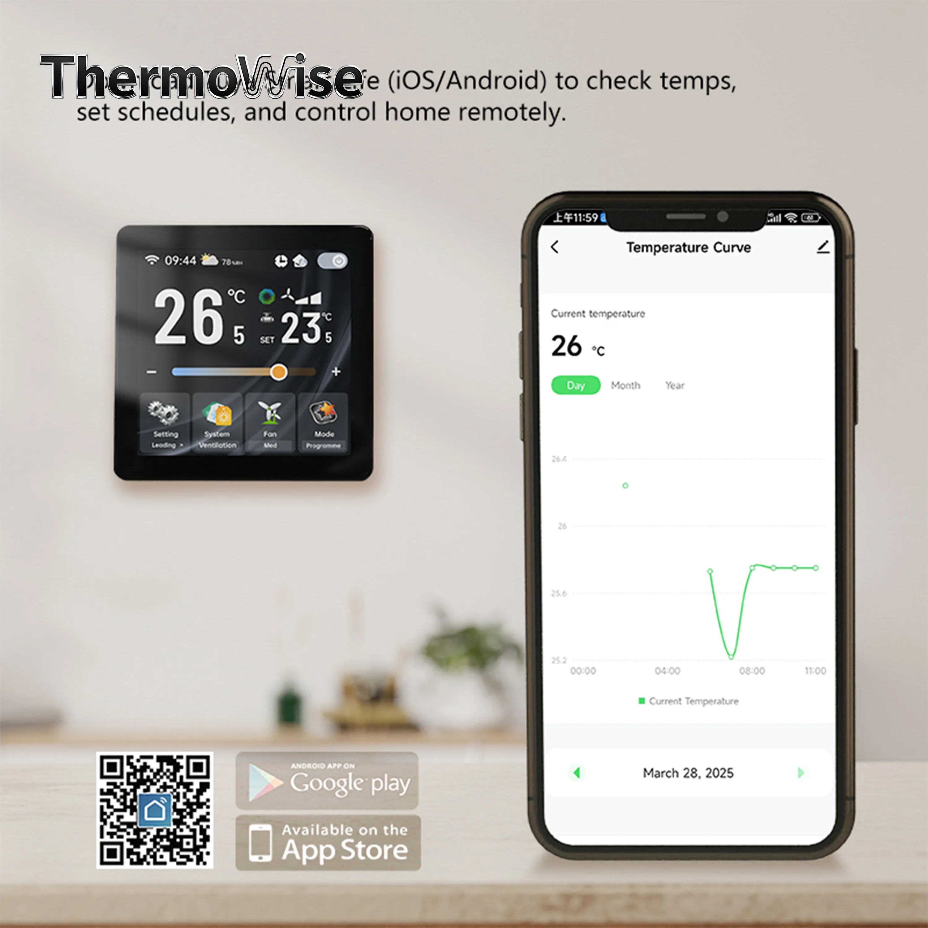 thermostat-wifi-220v-24v-pour-le-refroidissement-et-le-chauffage-4p-2p4-pouces-panneau-tactile-tft-fonctionnement-intuitif-compatible-avec-amazon-echo-google-assistant