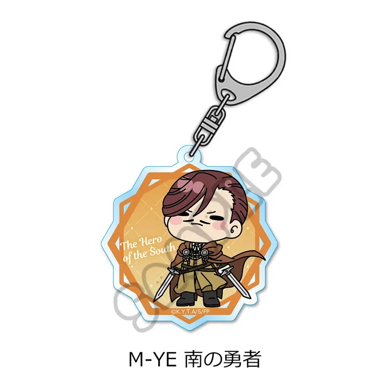 Anime Frieren: Beyond Journey's End Frieren at the Funeral Cosplay 6cm Keychain Acrylic Figure Keychain Stand Model Plate