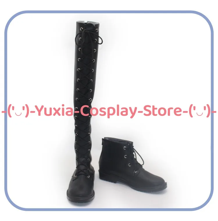 Yuxiacosplay! Buty do cosplayu Momoka Nishizono z Girls Band Cry, skórzane botki z PU, kostium na Halloween, karnawał, imprezę, postać z anime