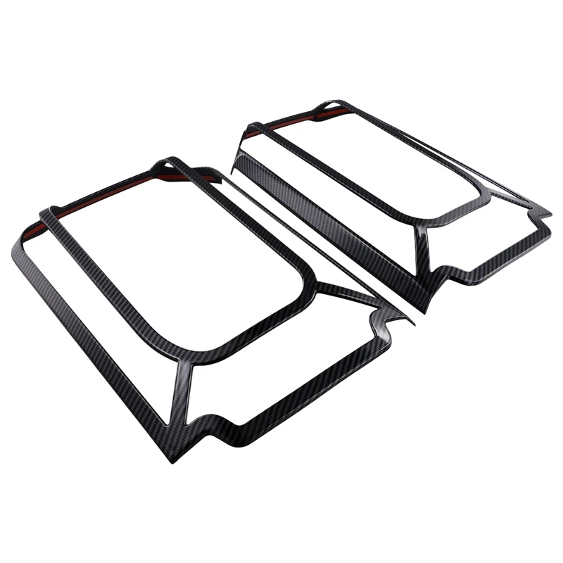 

A13F-Car Front Daytime Running Light Decorative Frame Headlight Cover Fit For JETOUR Traveler T2 2023-2024