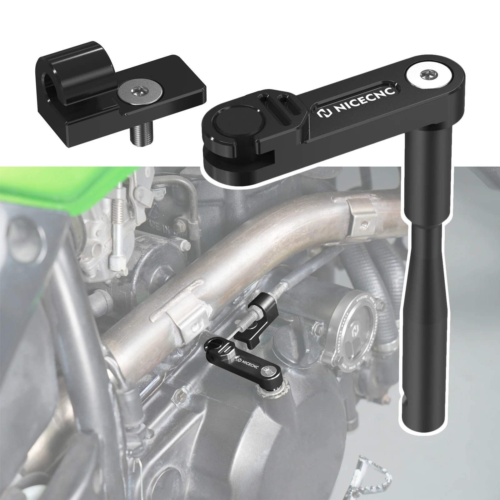 

For 2008-2024 Kawasaki KLR 650 Clutch Lever Extension Motorcycle Easy Pull Clutch Arm Lever for Kawasaki KLR650