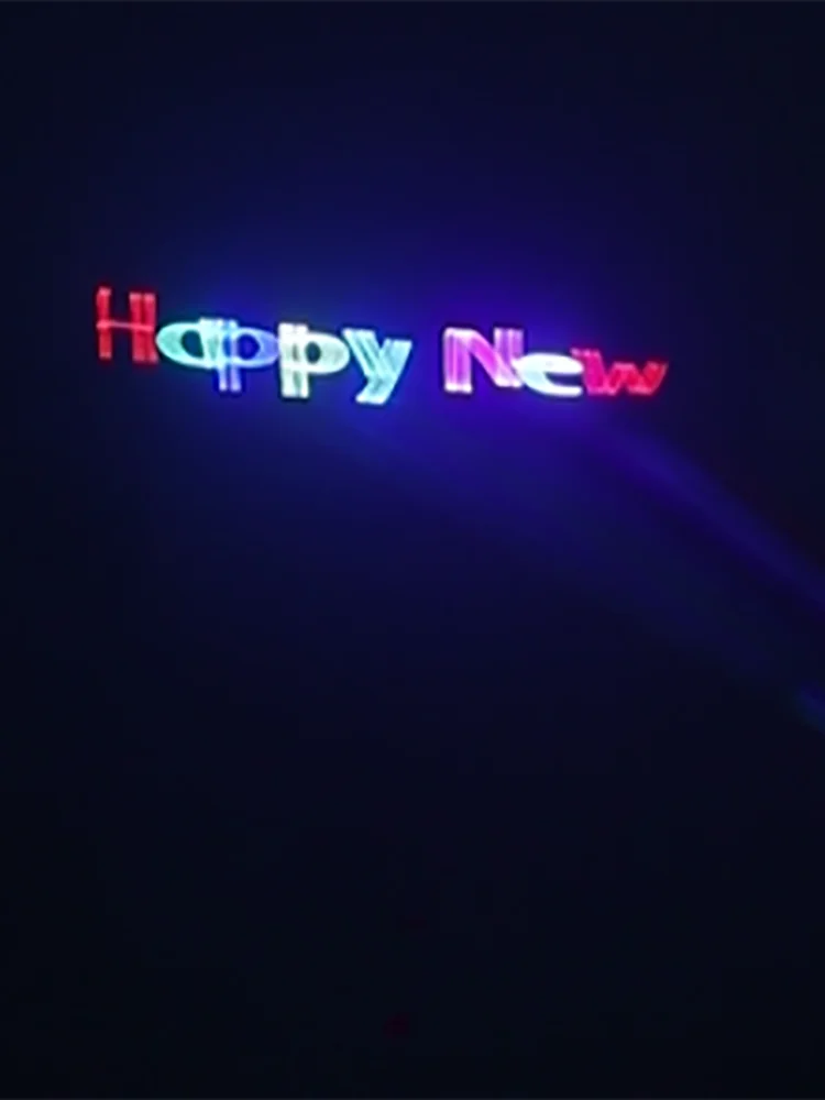 Neues 6W RGB-Laserlicht mit Bluetooth-App-Steuerung, wiederaufladbarem Akku, 25KPPS DMX512 Animation Laserprojektor für DJ-Disco-Partys.