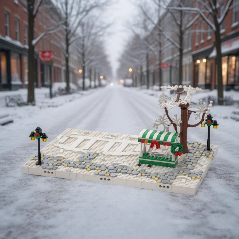 597 PCS Medieval Elf House MOC Customize Modular Building Block Simple Kids Educational Technology Model DIY Assembly Toy Gift