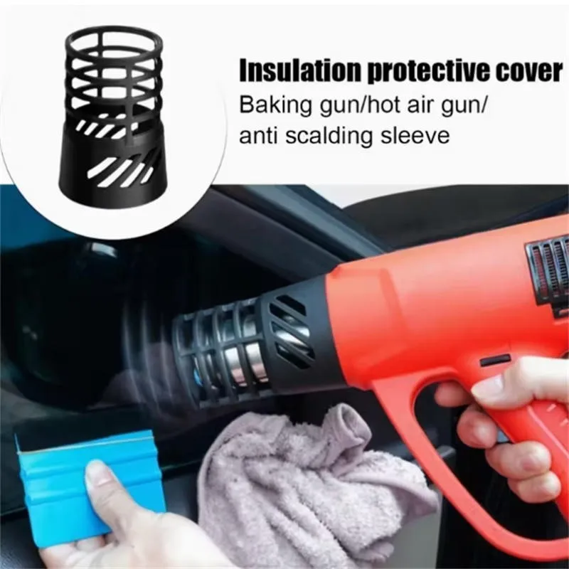 

Durable High Temperature Heat Gun Ironing Cover 1-5PCS Suitable For Roasting Coating Tool
