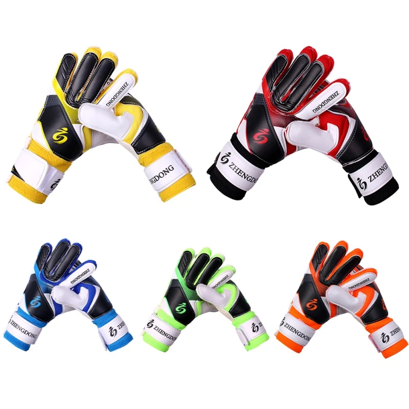 Goalkeeper Gloves Thick Latex Gloves Football Gloves Wear-resistant Non-slip Water Proof Student Football Gloves