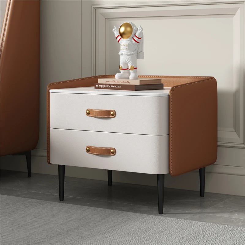 

Bedroom Wood Bedside Table Mobile Cabinets Small Librero Drawers Luxury Nightstand Trendy Organizer Criado Mudo Home Furniture