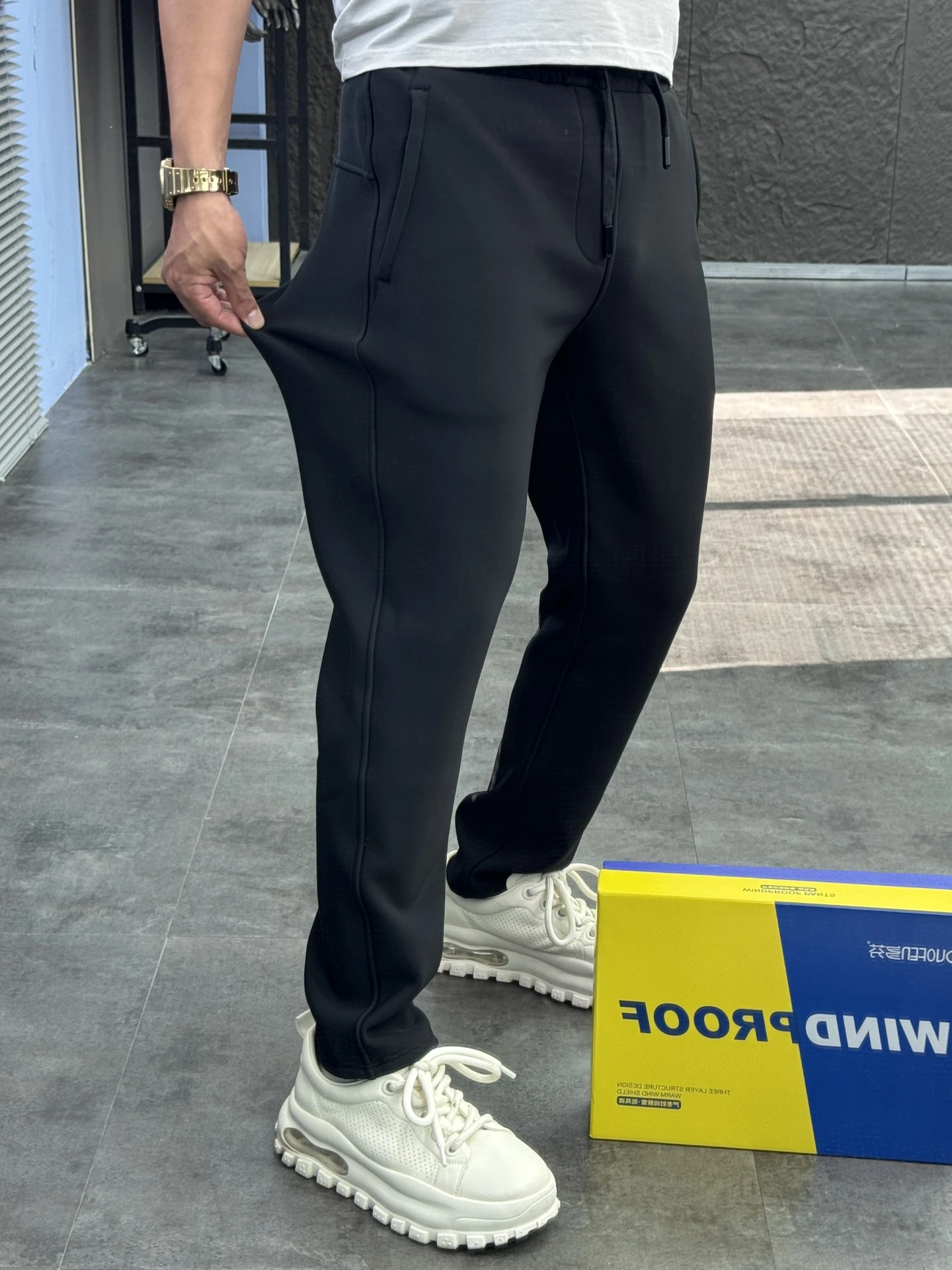 

Мужские повседневные брюки Pampa Slim Fit, шерстяные брюки на подкладке, теплые зимние модные удобные брюки God в штучной упаковке