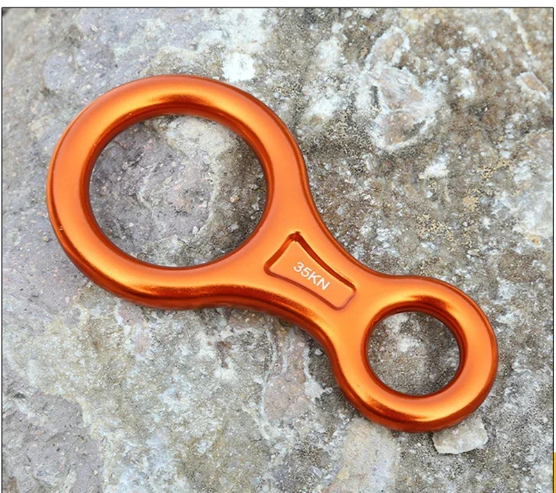 2024 Cheap Price Outdoor High Altitude Use Rescue Figure 8 Descender for Climbing for Rappelling Belaying Climbing