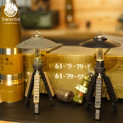 SWANTE Tactical Tripod for Goal Zero Lighthouse Outdoor Camping Light Military Stand Claymore Fan Tripod Tool Camping Equipment