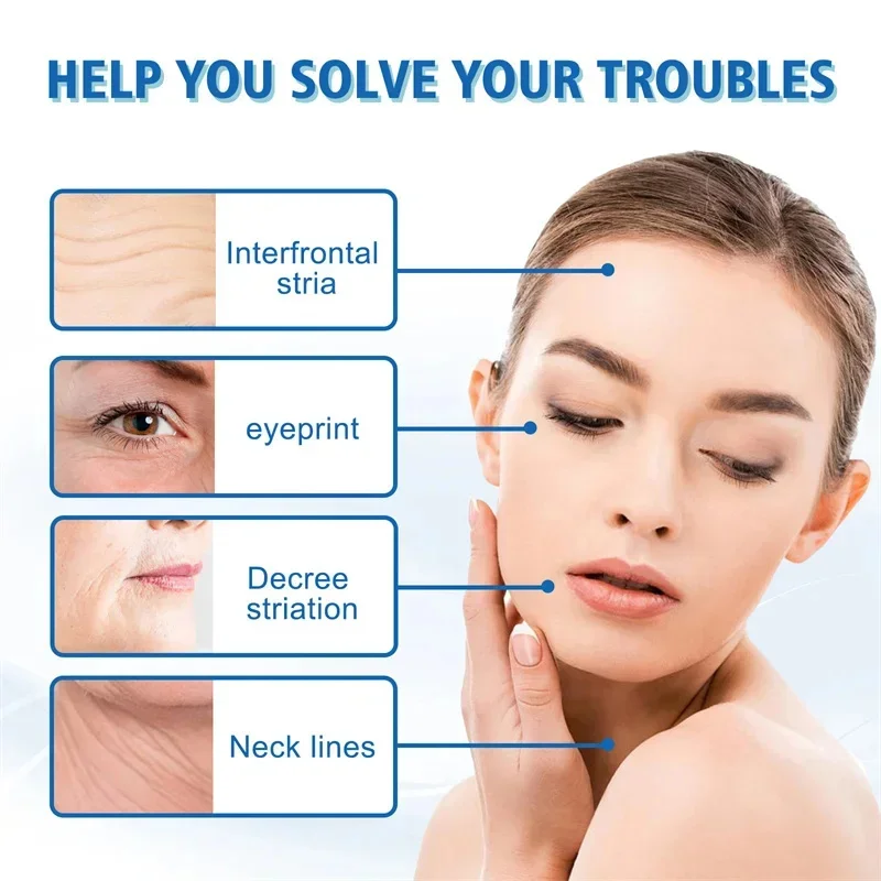 Peptide di rame blu Siero antirughe Rassodante Lifting Ridurre le linee sottili Ripristina l'elasticità della pelle Idratante Idratante Illumina 30ml