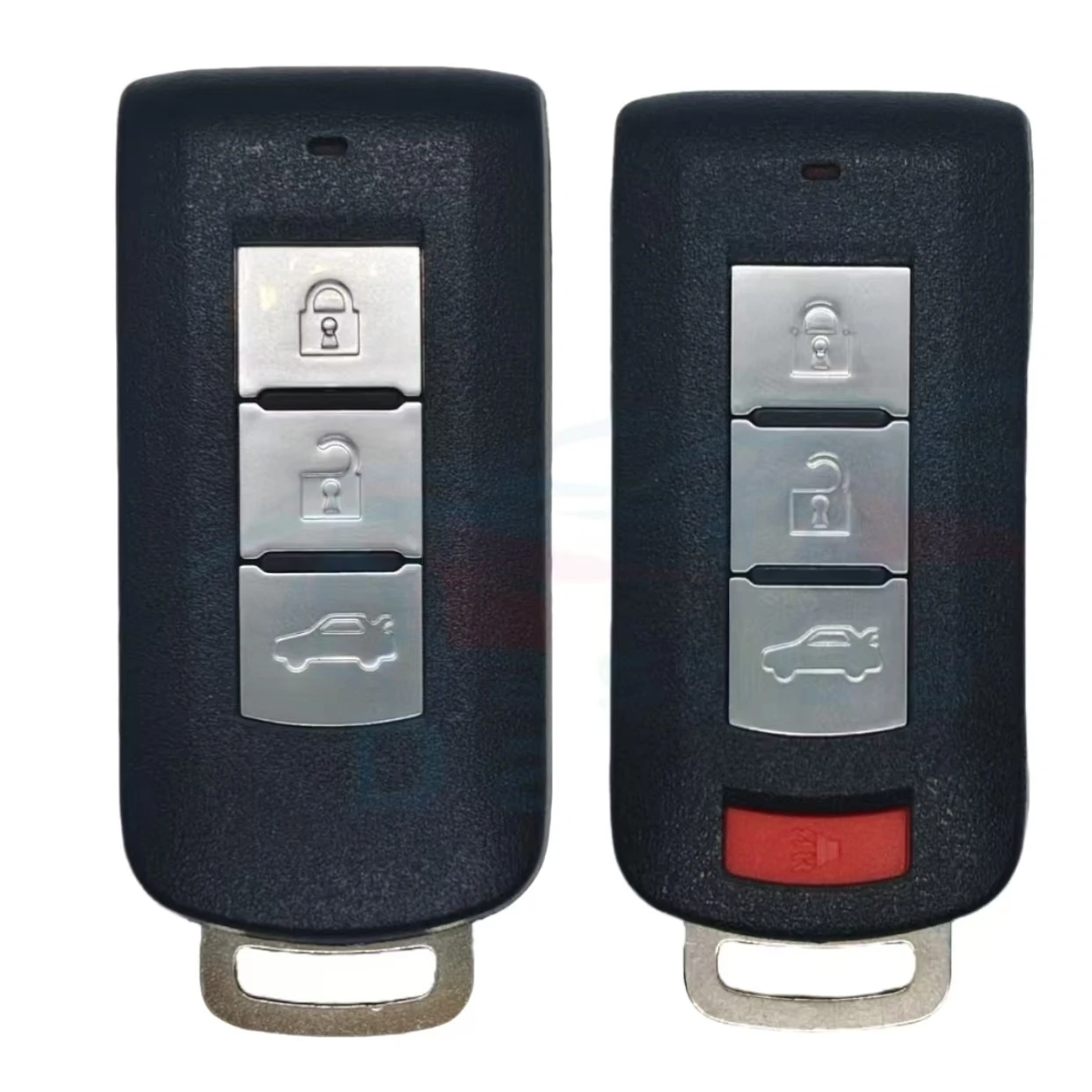 Carcasa de llave remota de coche de 2/3/4 botones para MITSUBISHI ASX Outlander Sport Pajero Shogun Montero Lancer RVR