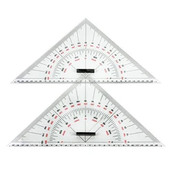 Diagramm zeichnung Dreiecks lineal für Schiffs zeichnung 300mm großes Dreiecks lineal für Entfernungs messung Lehr technik des