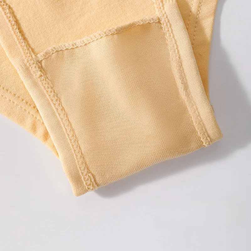 1Pc Briefs High Rise Panties Women Female Underpants Solid Color Seamless Underwear S-XXXL Sexy Lingerie Comfort Intimates