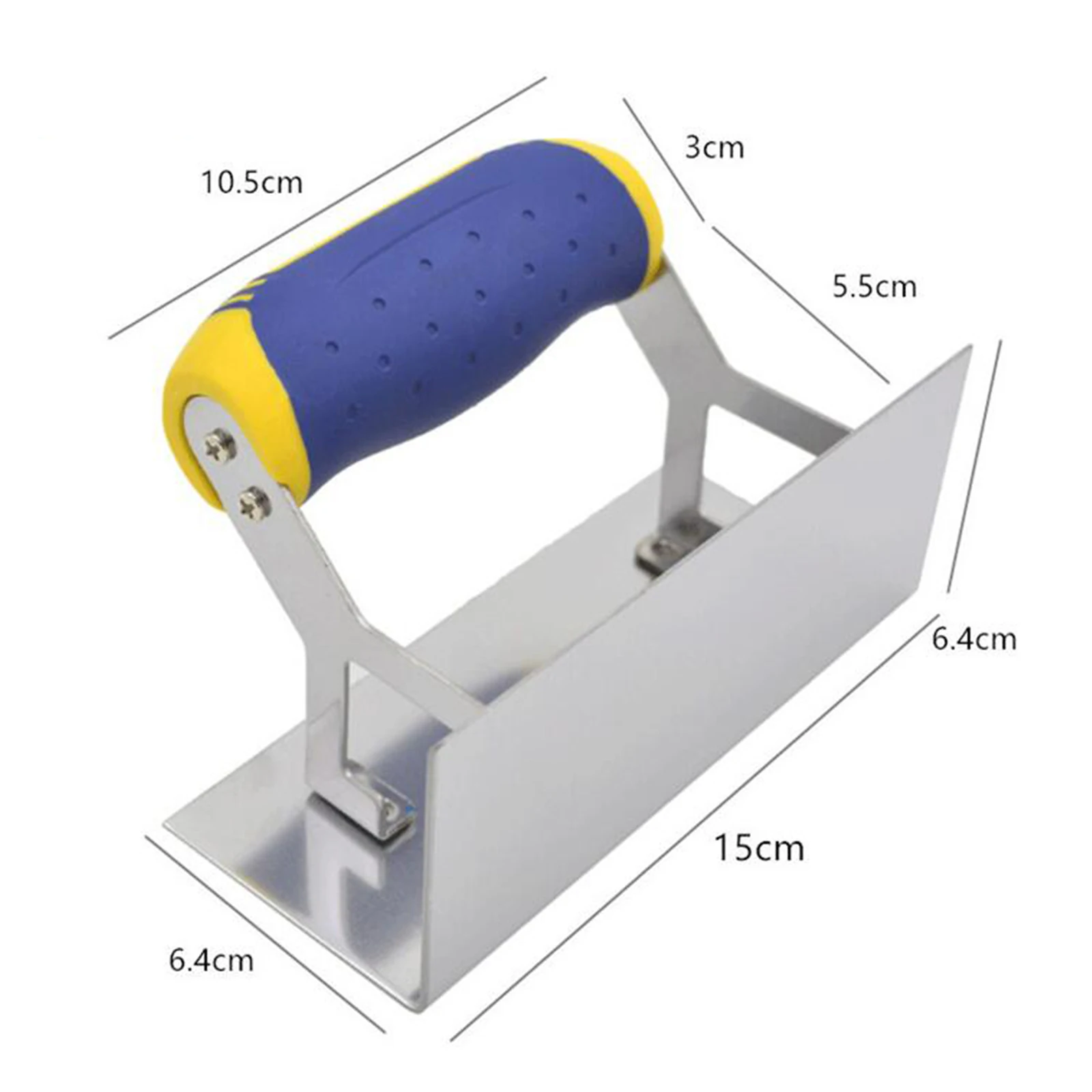 Drywall Corner Shaping Tool, Stainless Tool with Grip Handle Premium