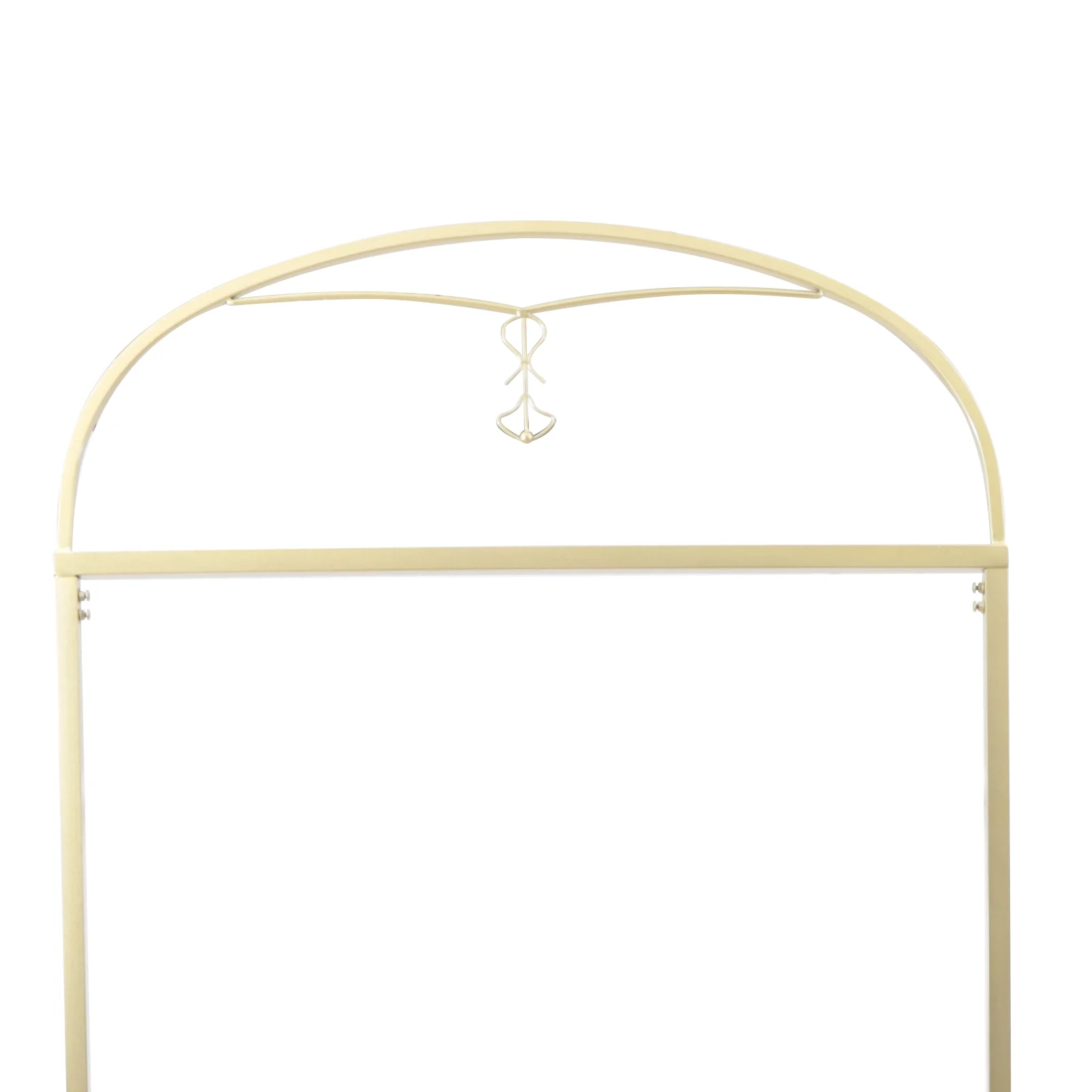 Gold Garment Rack Metal Freestanding Garment Rack Wedding Dress Display Stand