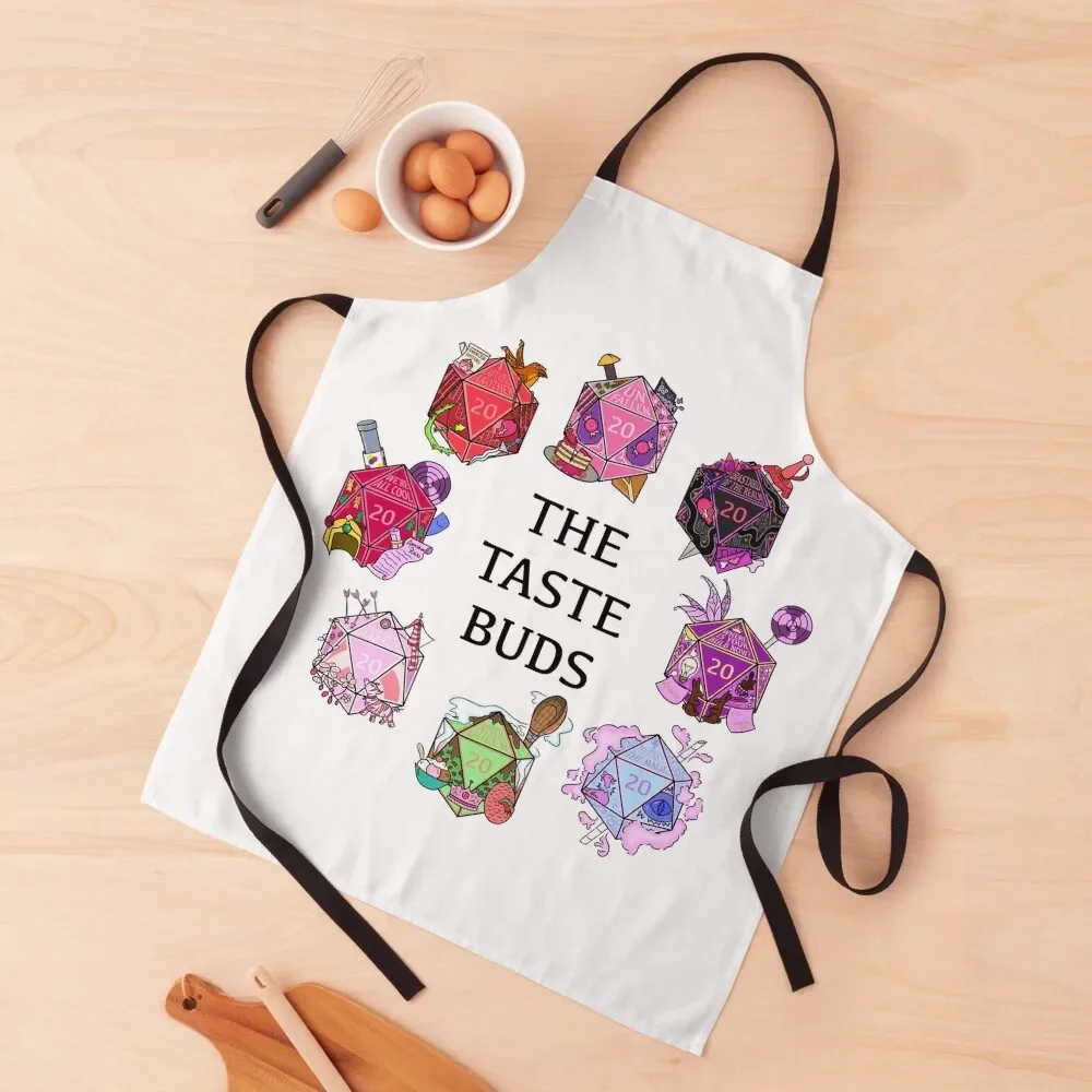 

A Crown of Candy Dice Set Apron Kitchenware Household Items Useful Women's Home Clothes Women Kitchen'S Apron