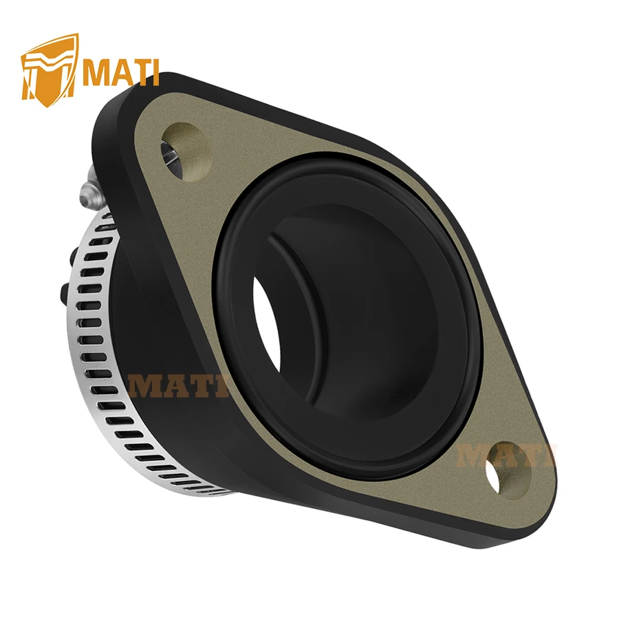M MATI Carburetor Intake Manifold Boot Adapter For Suzuki Eiger KingQuad 400 2x4/4x4 LT-F400 LT-A400 2002-2010