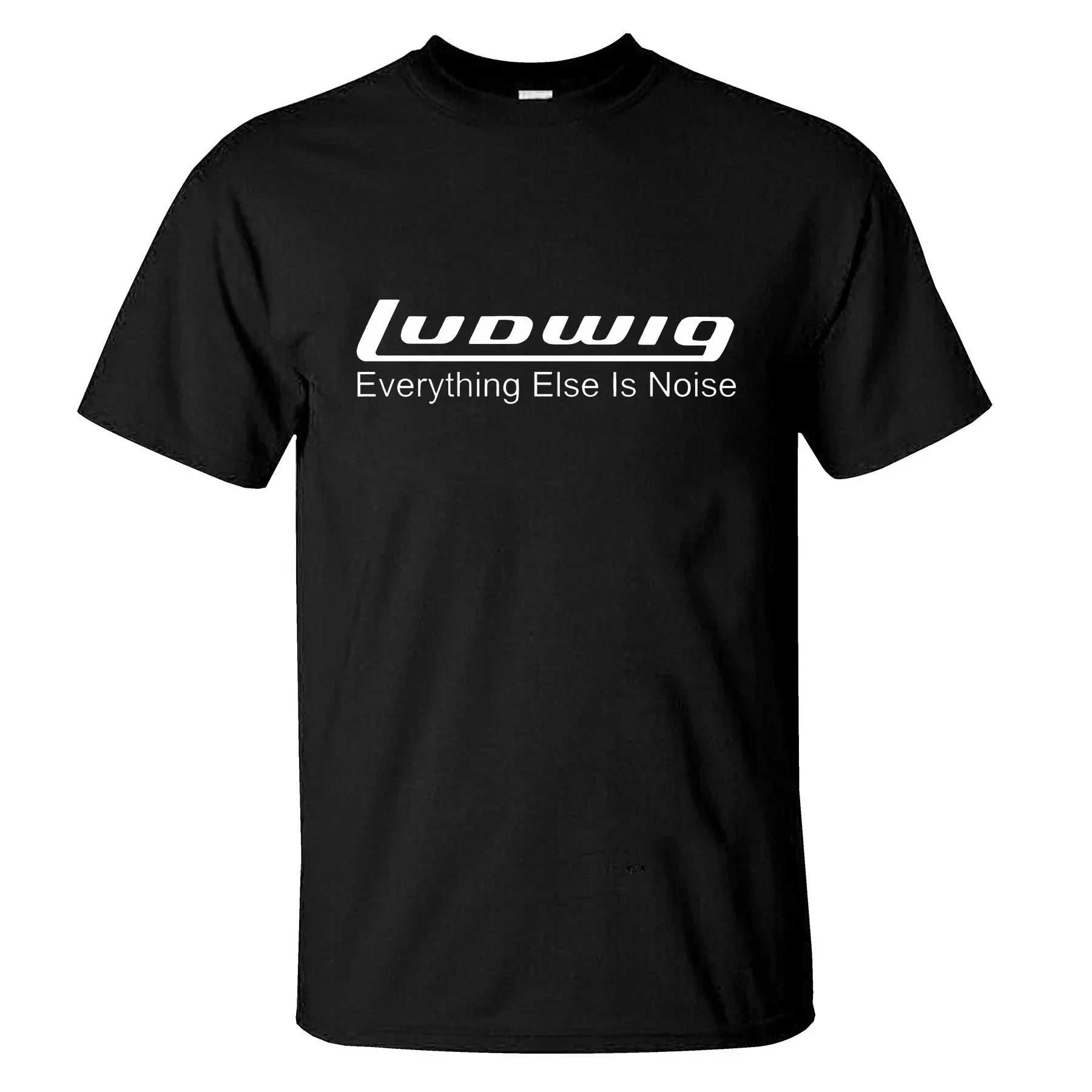 

2023 Fashion Tees Men T Shirt Casual New Limited Ludwig Percussion Drums Cymbal Logo Oversized T-shirt Graphic Streetwear S-3XL