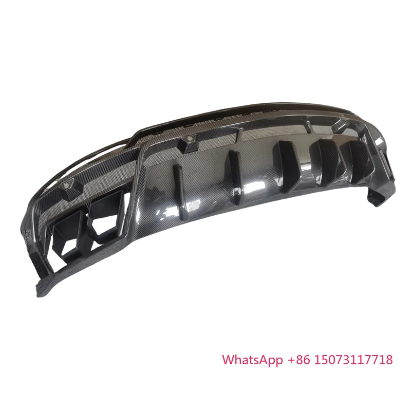 

High Quality M Style Carbon Fiber Rear Diffuser New Urus Rear Lip Body Kit Trade Guaranteed